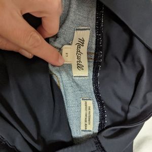 Size 27 madewell relaxed vintage maternity jeans